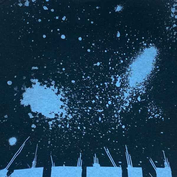 Yeezus Tour 2014 Australian Flying Reaper Tee In Blue Splatter