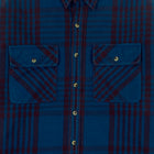 YZY SZN 5 Padded Oversized Flannel In Blue