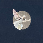 JIK 2019 Vinyl Dove Crewneck In Navy