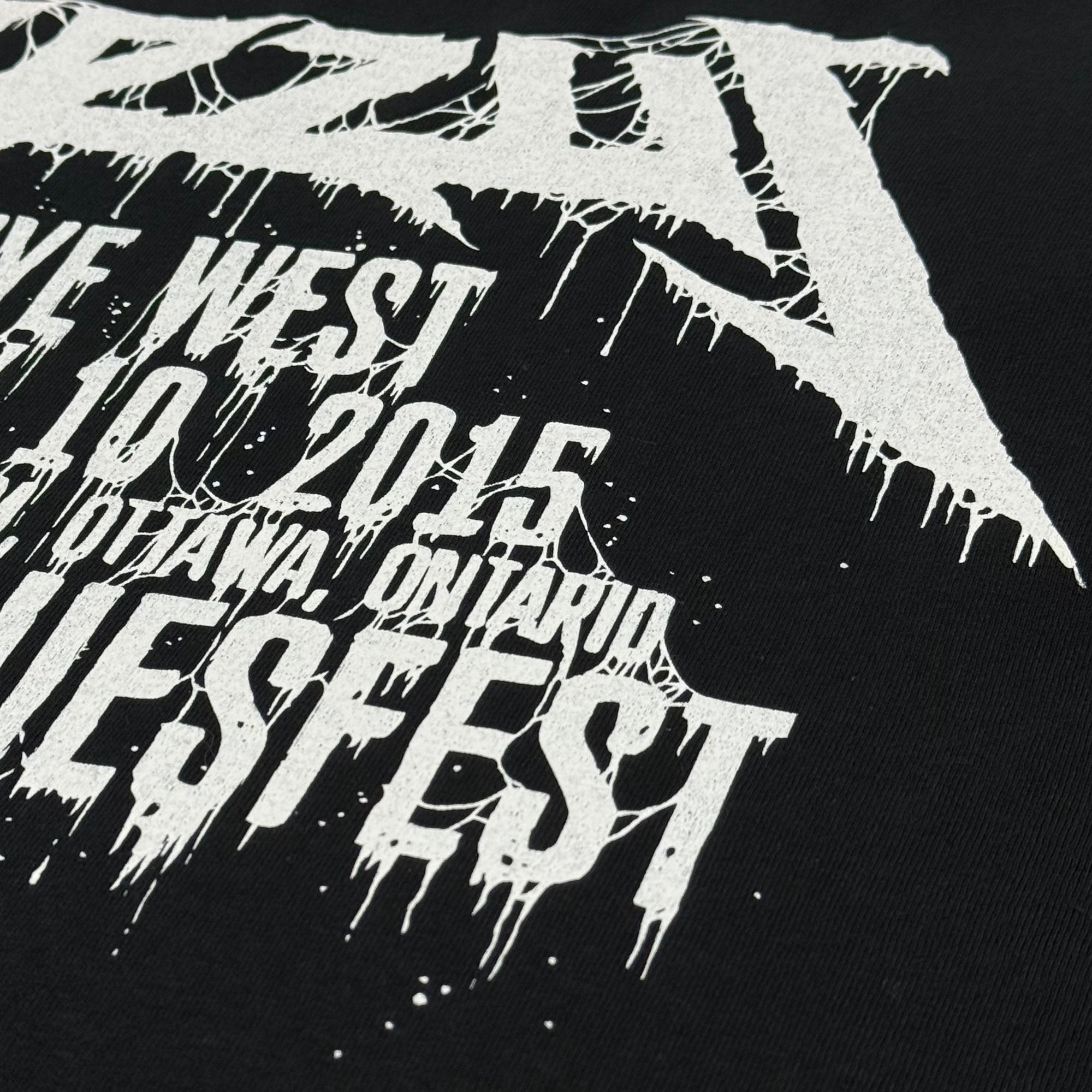Yeezus 2015 Unreleased Ottawa Bluesfest Long Sleeve By Wes Lang