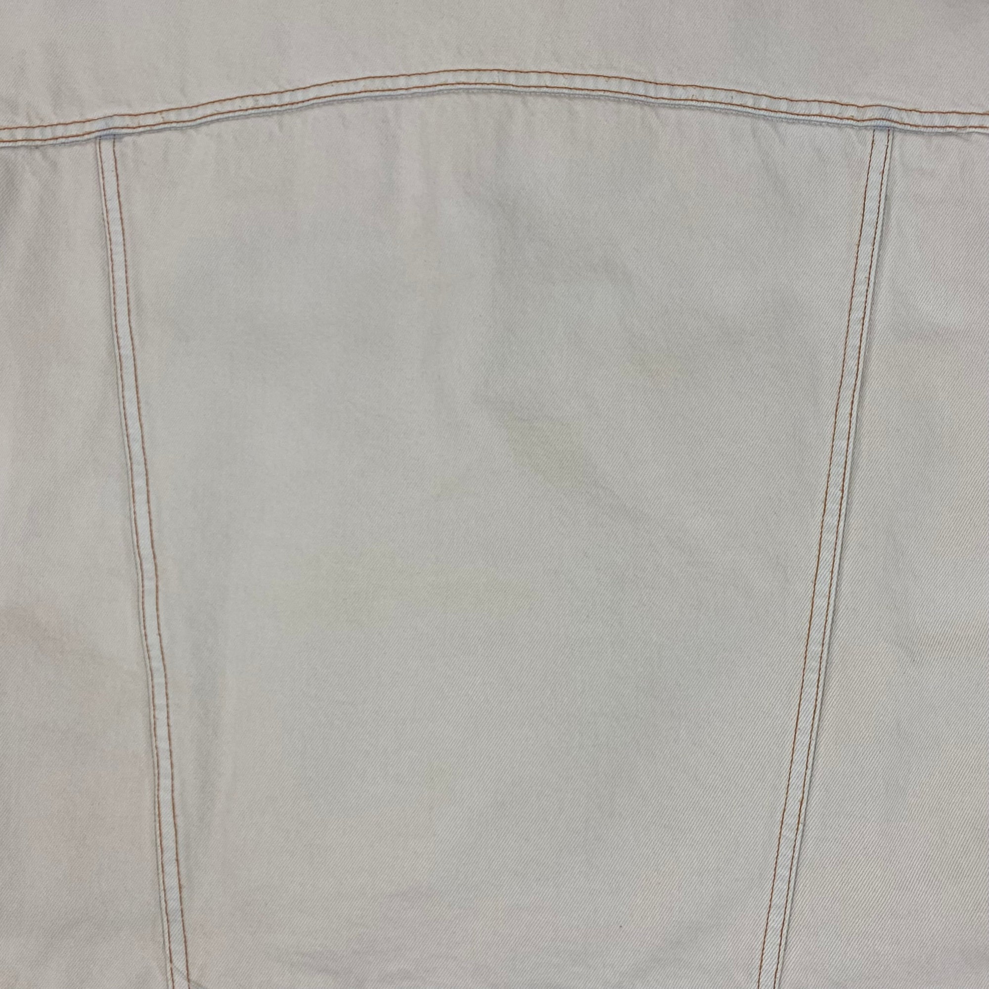 YZY SZN 5 Sherpa Denim Jacket In Bleach