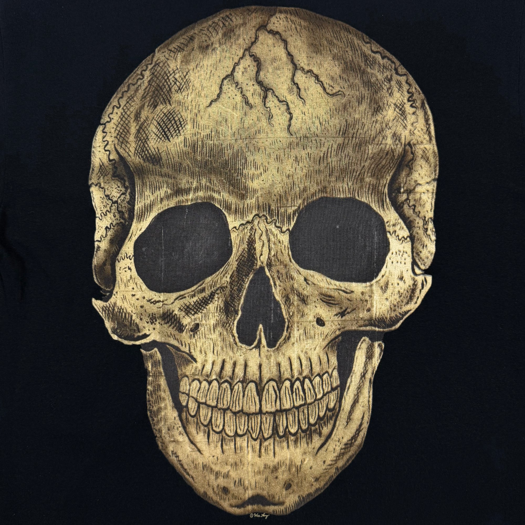 Yeezus 2015 Unreleased Skull Long Sleeve By Wes Lang