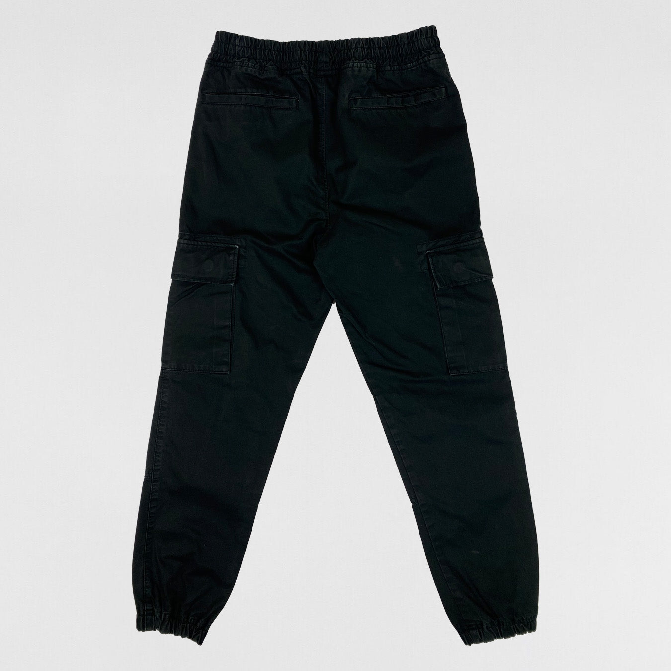 YZY SZN 3 Cargo Work Pants In True Onyx