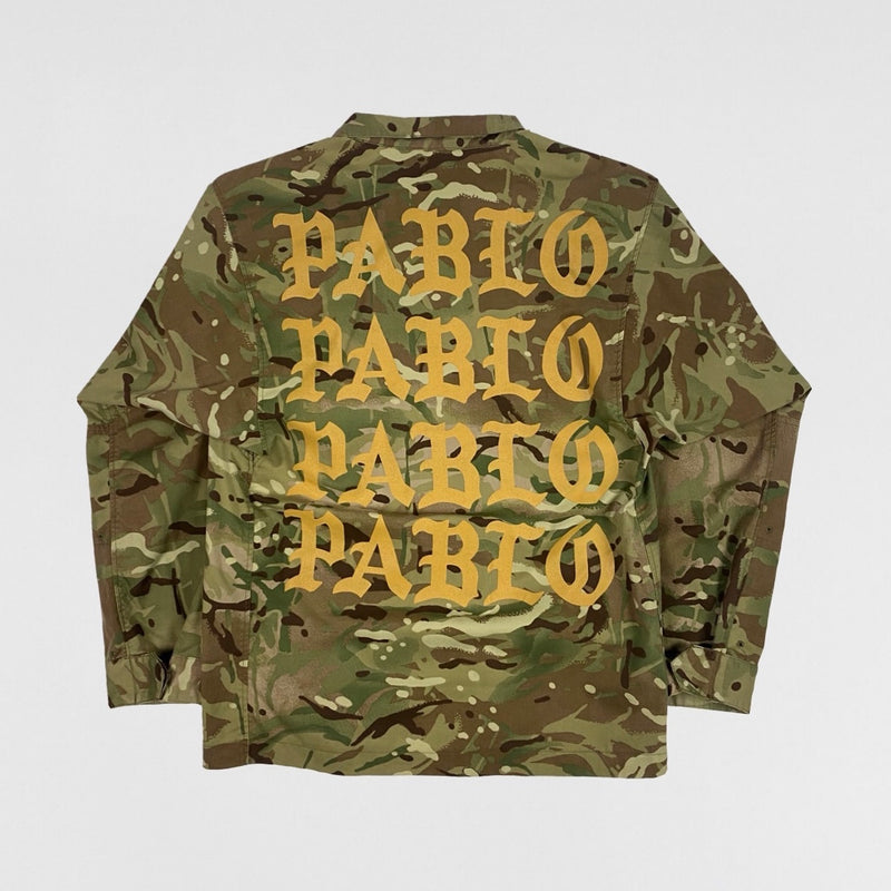 TLOP 2016 Vintage Great Britain Army Camo Jacket