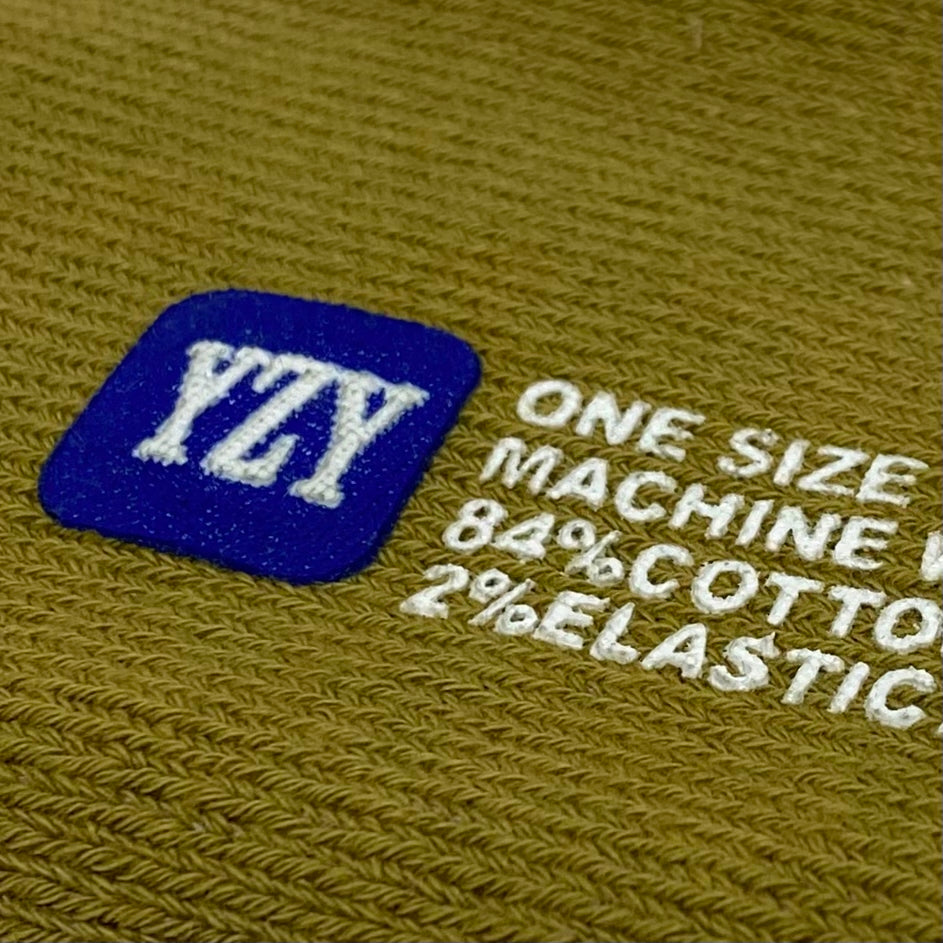 YZY GAP 2020 Unreleased Wyoming Bouclette Sample Socks