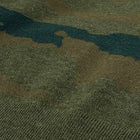 APC 2014 Reversible Knit Sweater In Khaki/Camo