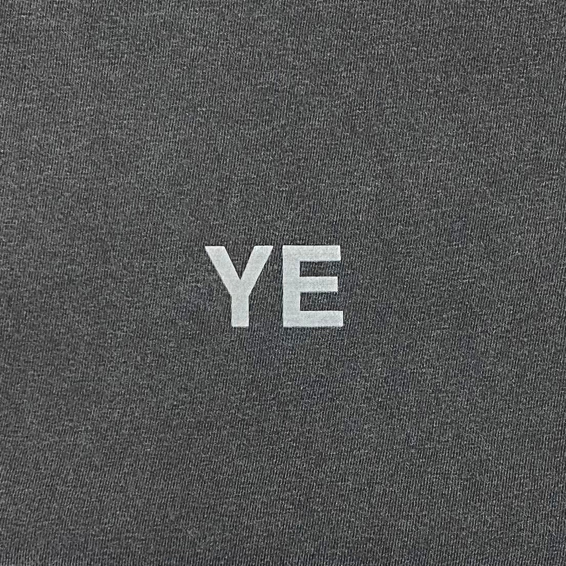 Ye 2018 Wyoming Album Artwork Long Sleeve in Washed Grey