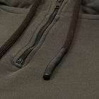 YZY SZN 1 Half Zip Boxy Hoodie In Caviar