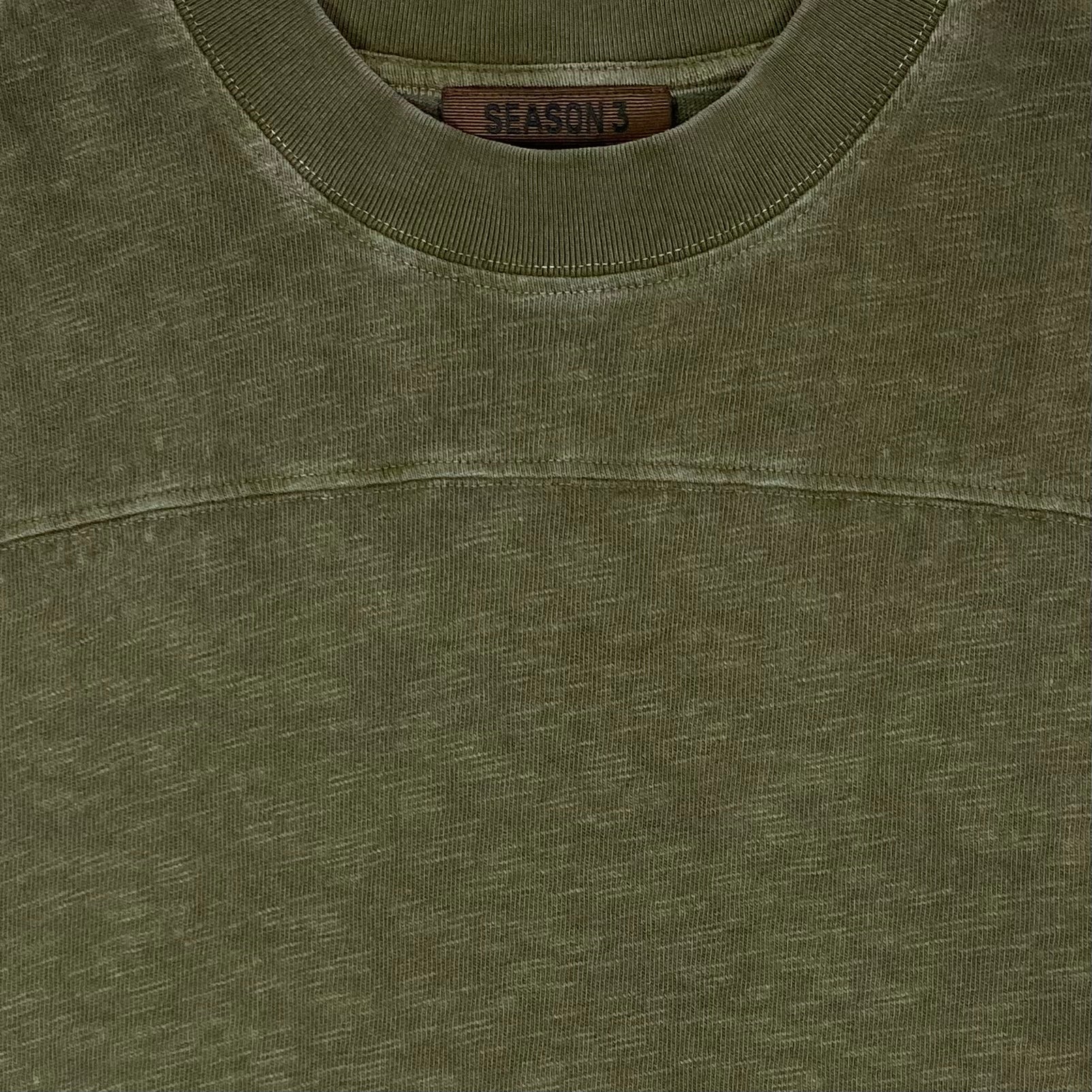 YZY SZN 3 Knit Tee In Military