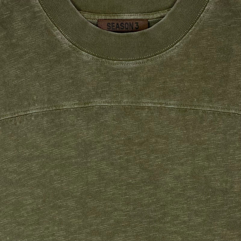YZY SZN 3 Knit Tee In Military
