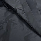 YGEBB 2022 Magnet Closure Logo Parka In True Black