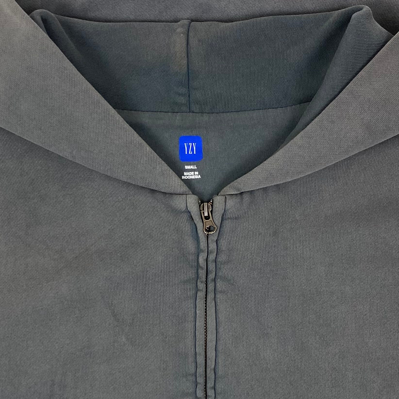 YZY GAP 2022 Zip Hoodie In Poetic Grey