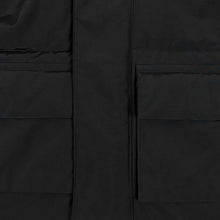 YZY SZN 1 Nylon Oversized Padded Vest In Black