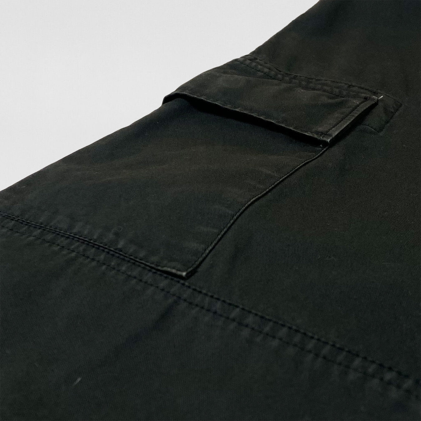 YZY SZN 3 Cargo Work Pants In True Onyx