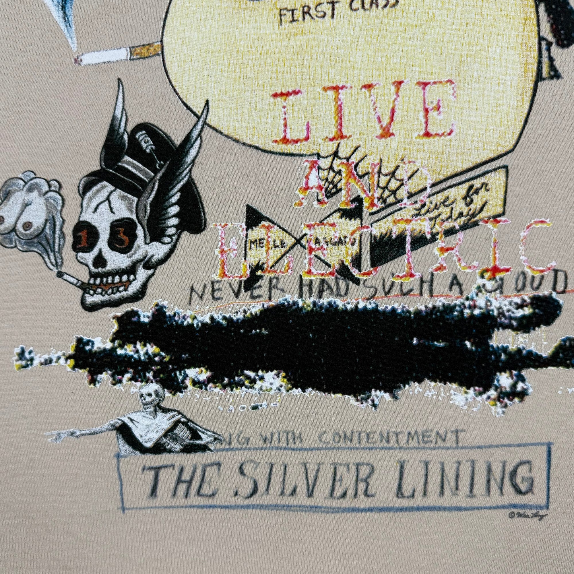 Yeezus 2015 Unreleased ‘The Silver Lining’ Long Sleeve By Wes Lang