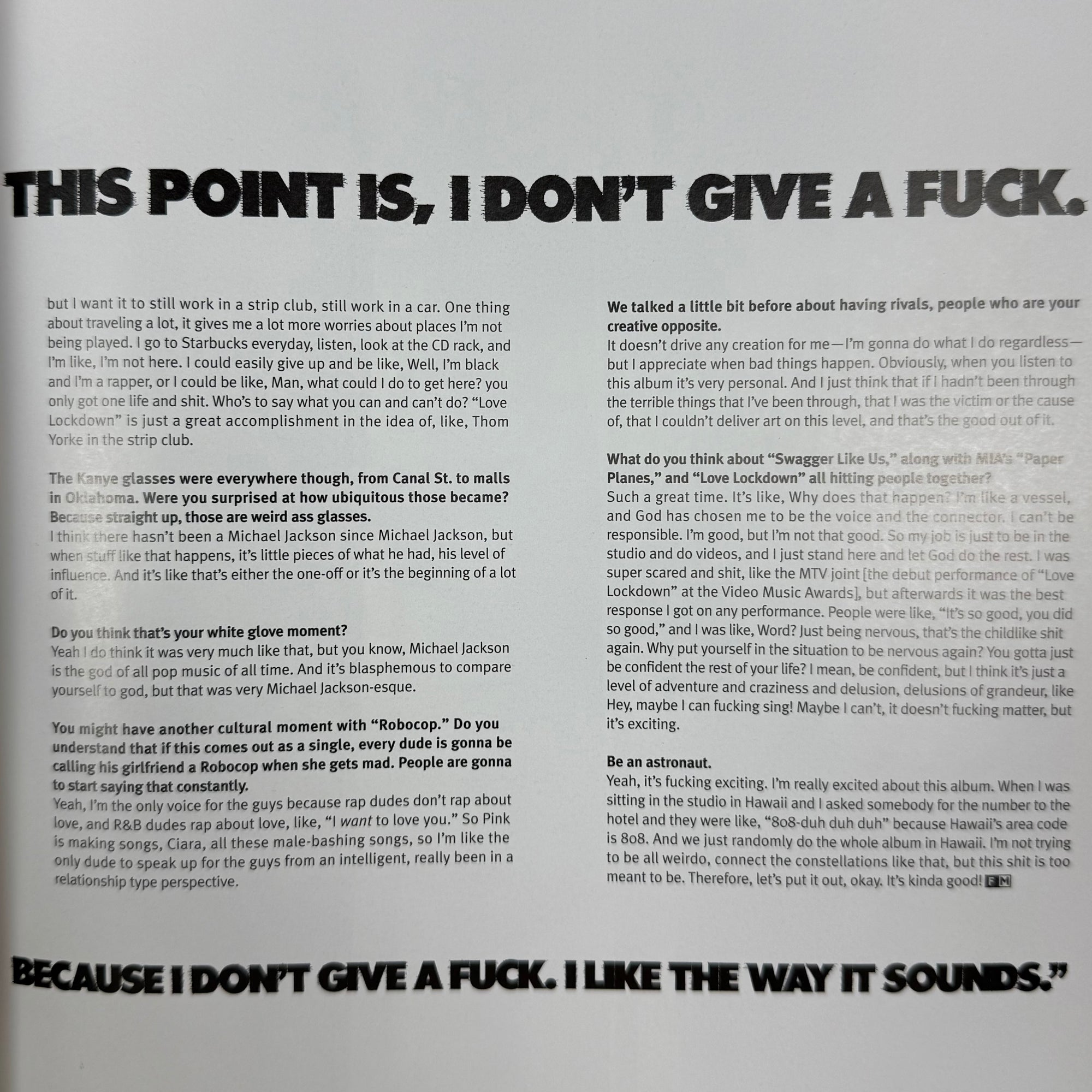 Fader 2008 'Hearts Revolution' Magazine Book