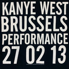 Kanye 2013 Brussels Performance Tee By Virgil Abloh