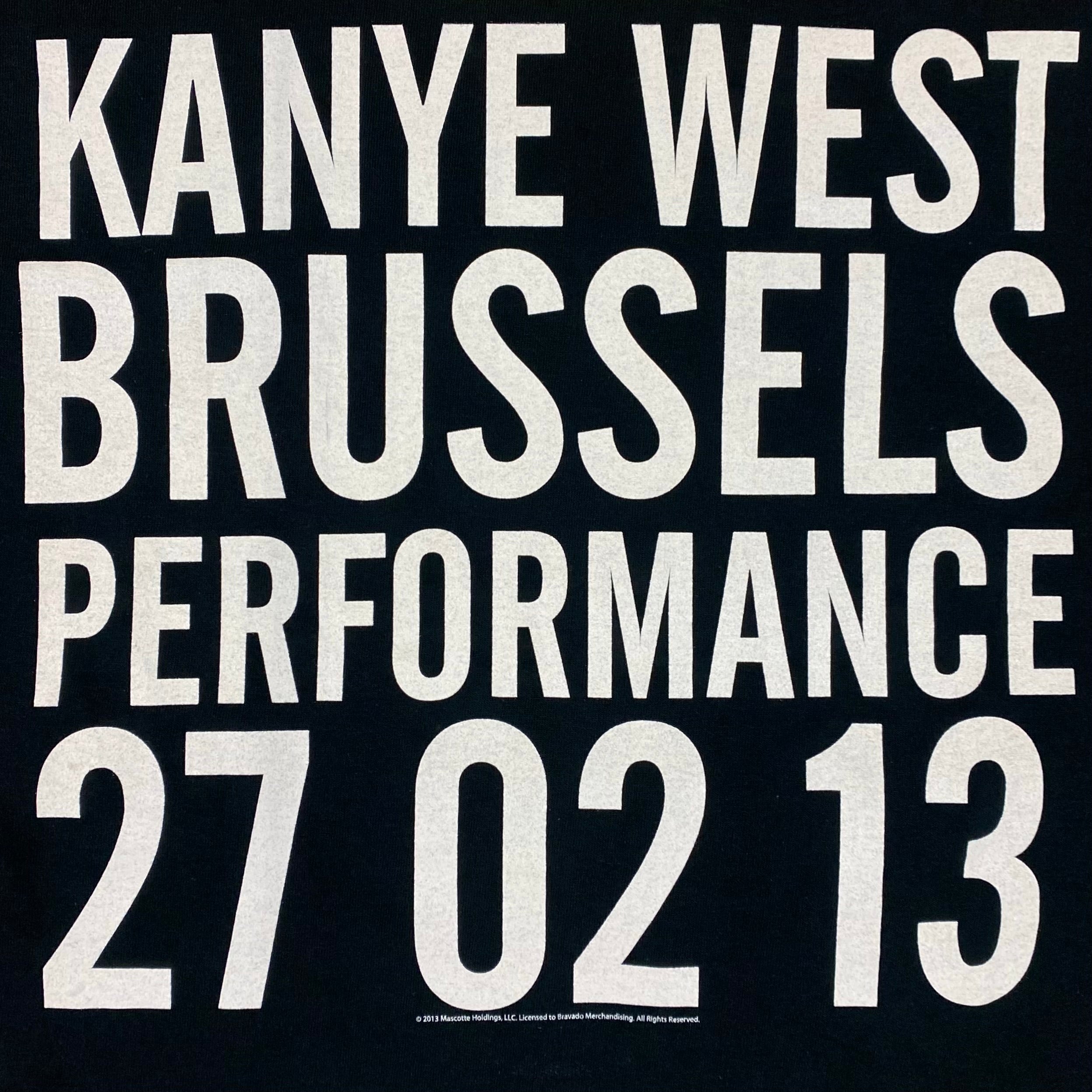 Kanye 2013 Brussels Performance Tee By Virgil Abloh