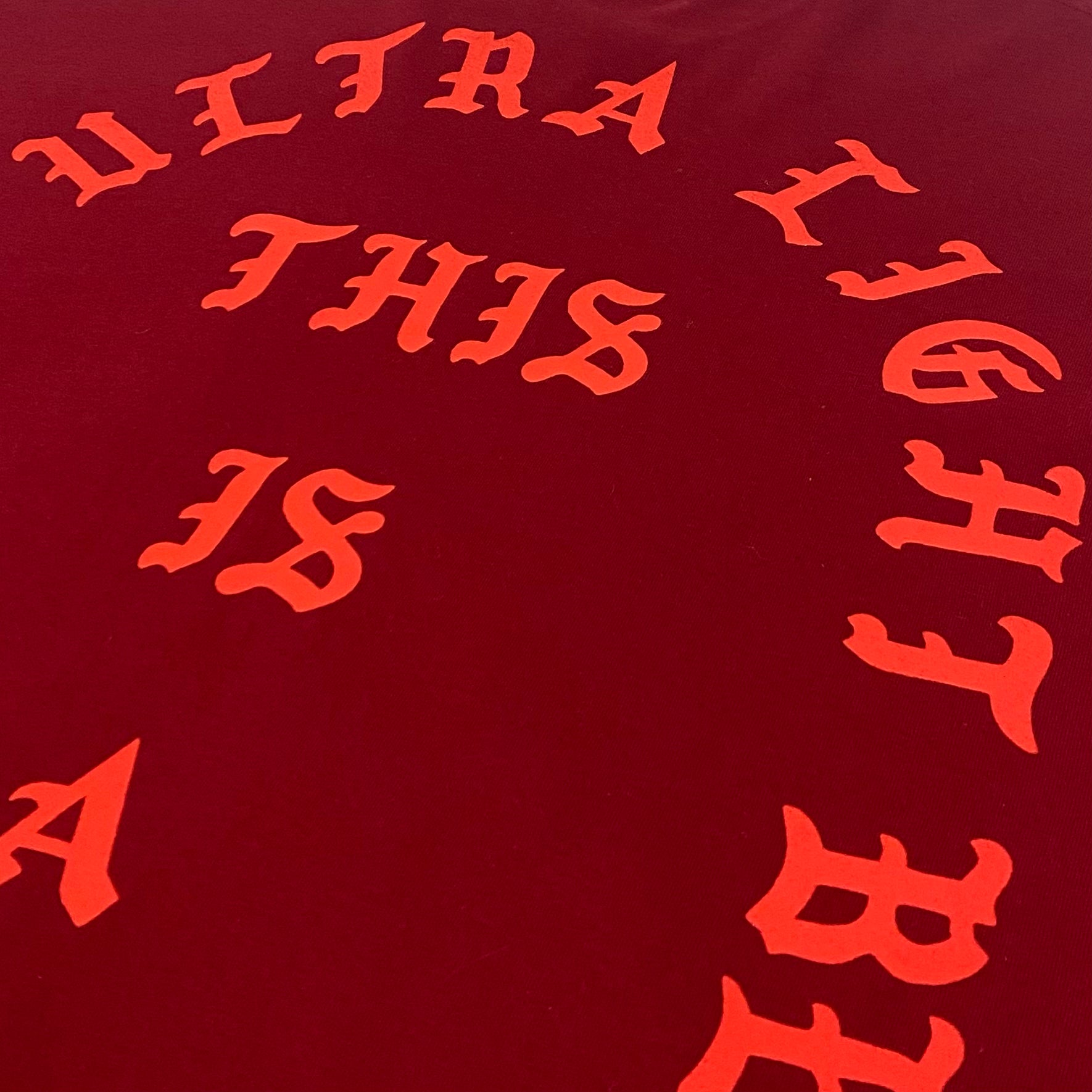 TLOP 2016 OG ‘Ultralight Beam’ Long Sleeve In Burgundy