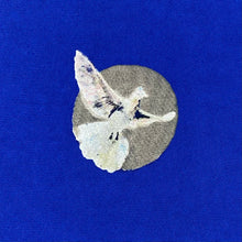 JIK 2019 Vinyl 'Dove' Crewneck in Blue