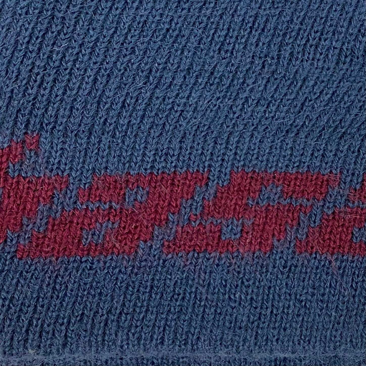 YZY 2017 Unreleased Calabasas Knit Beanie In Luna/Oxblood