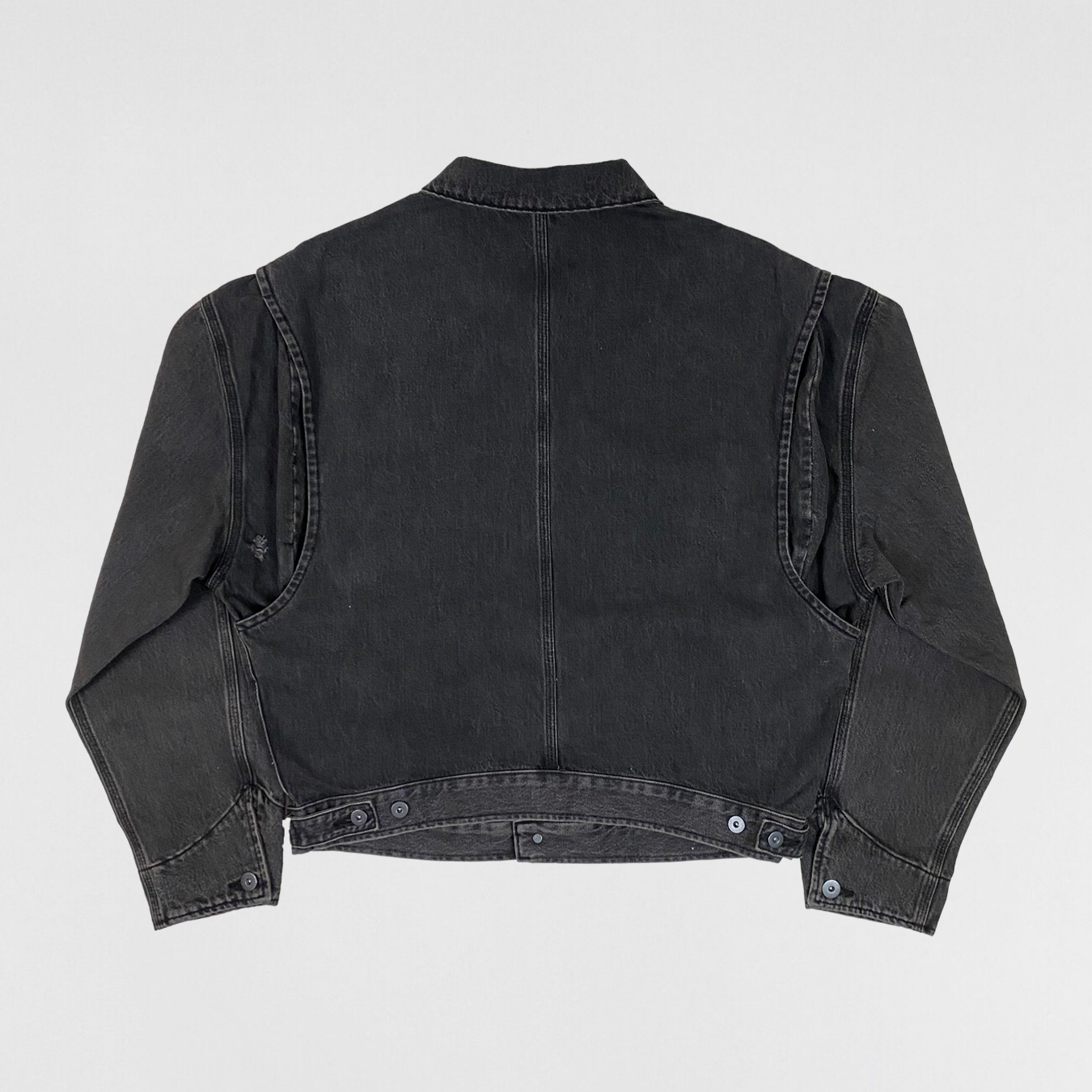 YZY SZN 5 Workwear Denim Jacket In Faded Ink