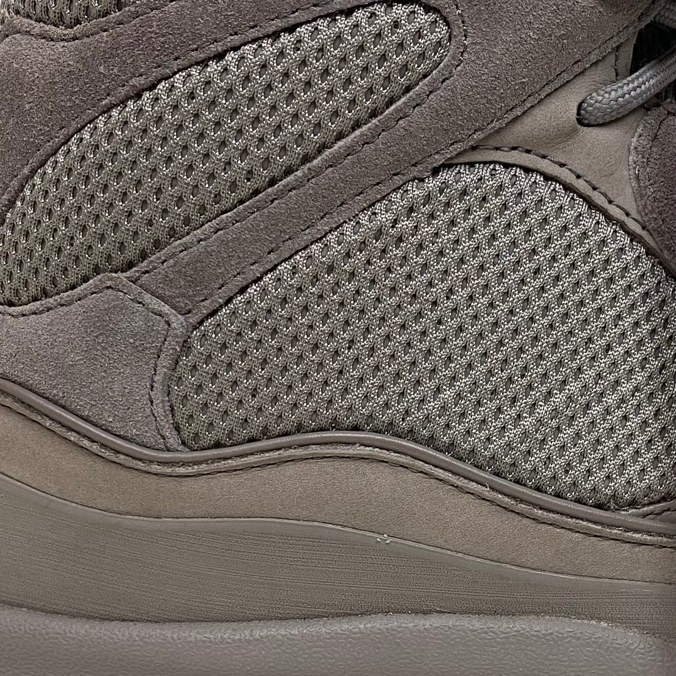 YZY SZN 7 Suede Desert Boots In Cinder