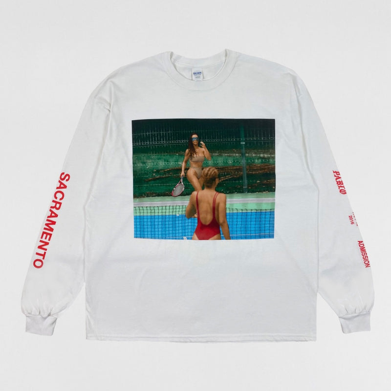 TLOP 2016 Saint Pablo Kim K Long Sleeve In White