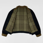 YZY SZN 6 Flannel Lined Corduroy Denim Sample Jacket In Black