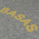 YZY SZN 5 Embroidered Calabasas Crewneck In Heather Grey