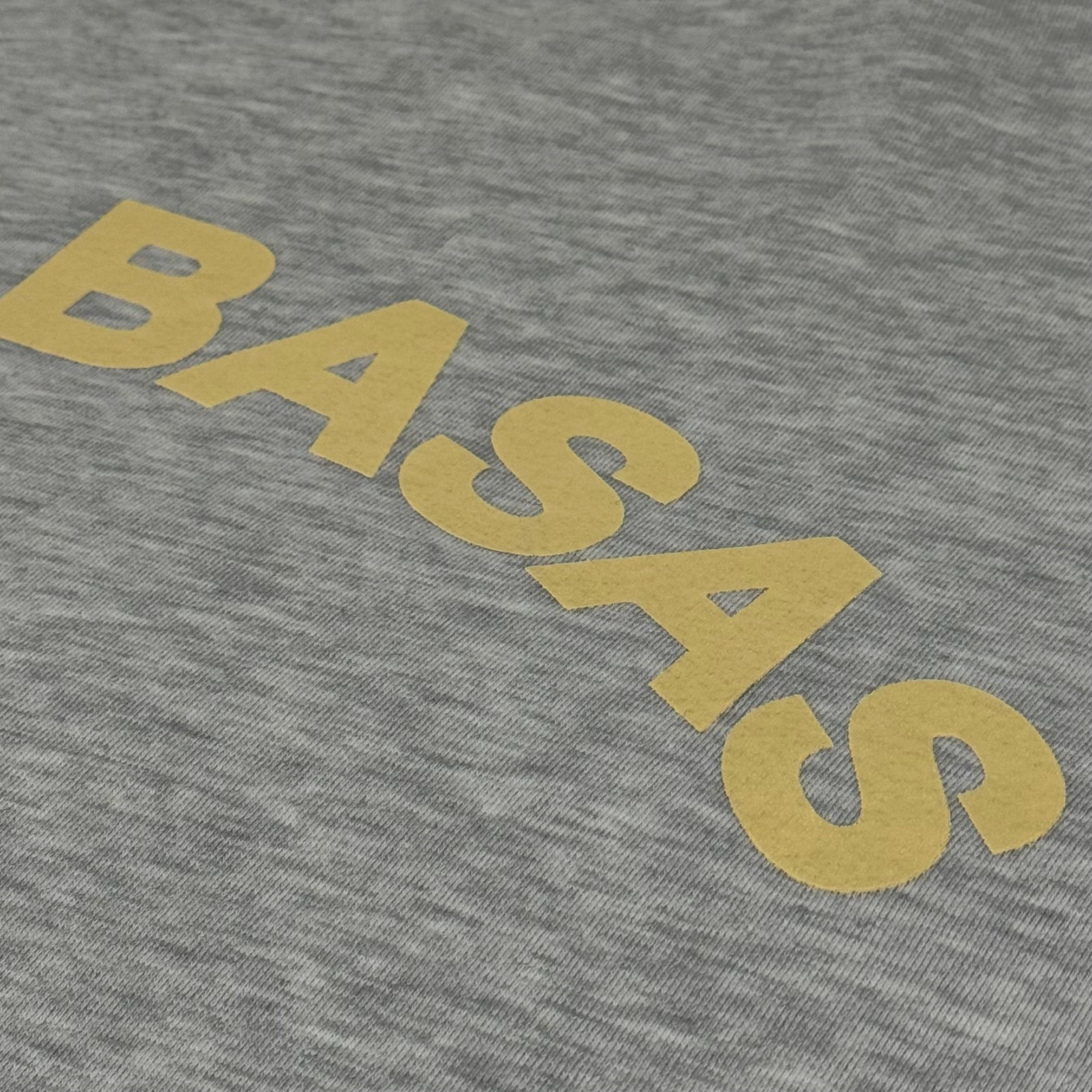 YZY SZN 5 Embroidered Calabasas Crewneck In Heather Grey