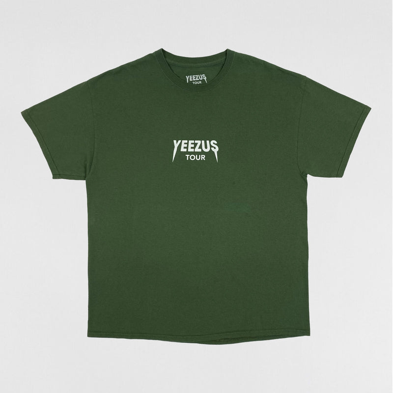 Yeezus Tour 2013 OG Olive Logo Tee