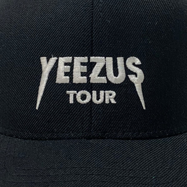 Yeezus Tour 2013 OG Embroidered Hat In Black