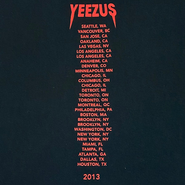 Yeezus Tour 2013 OG Flying Reaper Tee By Wes Lang