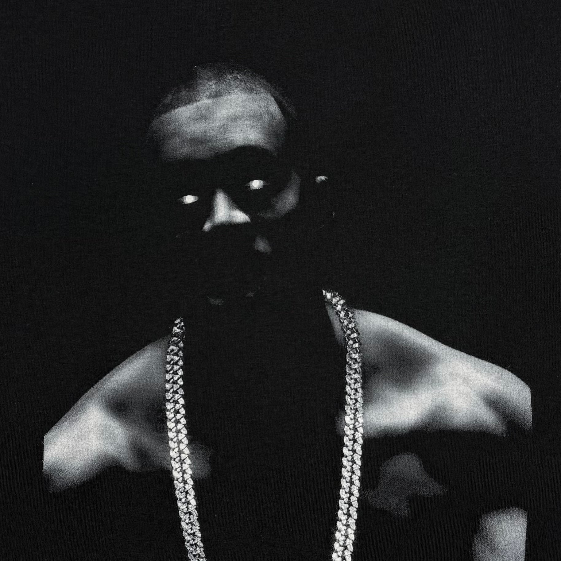 Yeezus Tour 2013 Black Skinhead Tee By Nick Knight