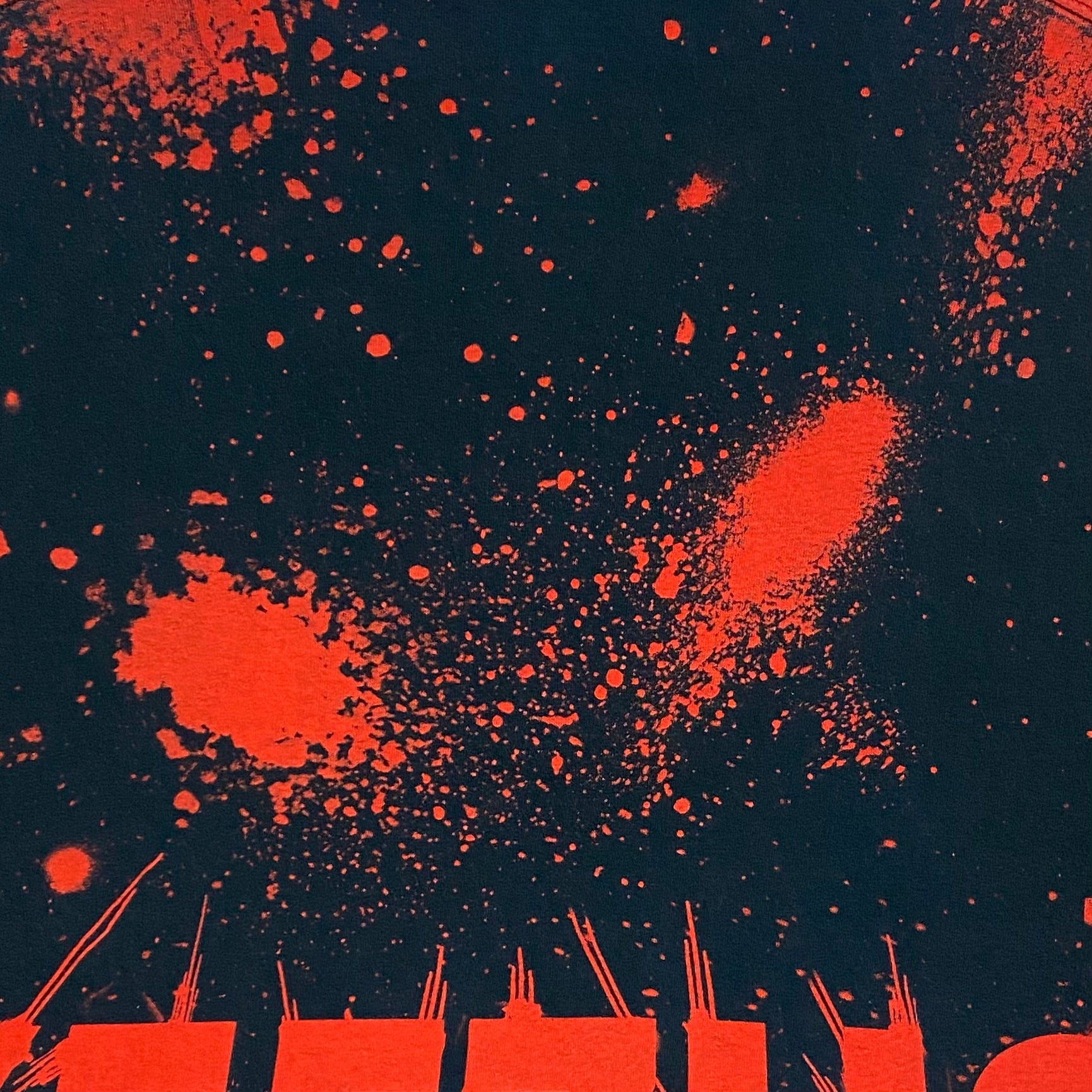 Yeezus Tour 2014 Australian Reaper Tee In Red Splatter