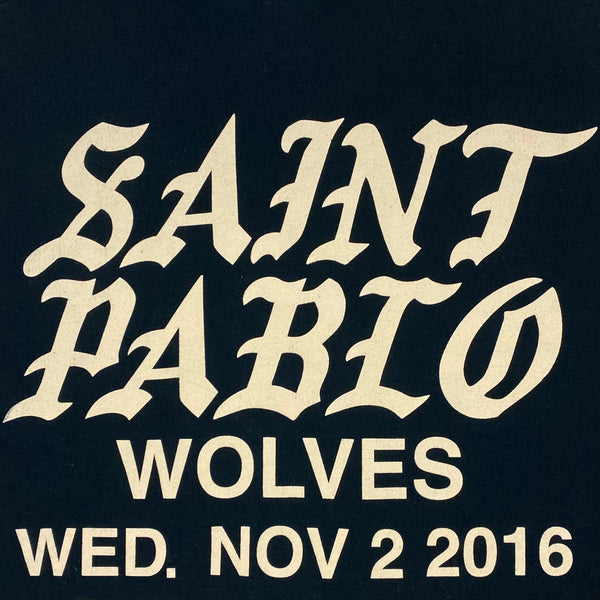TLOP 2016 Saint Pablo Wolves Long Sleeve In Black