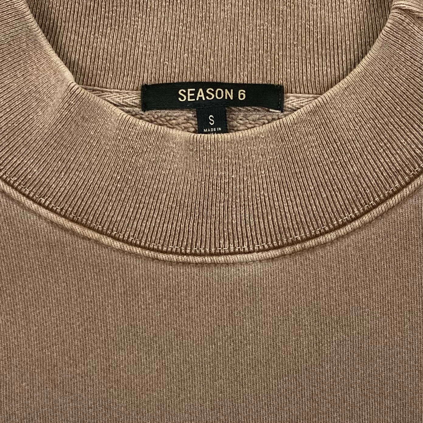 YZY SZN 6 Mockneck In Hills