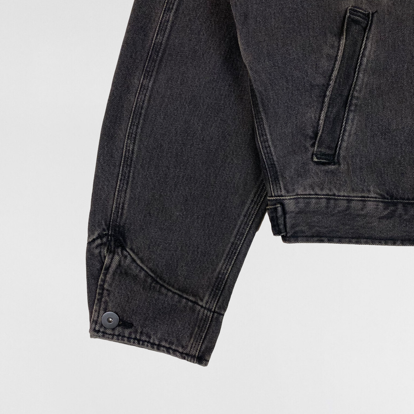 YZY SZN 5 Workwear Denim Jacket In Faded Ink