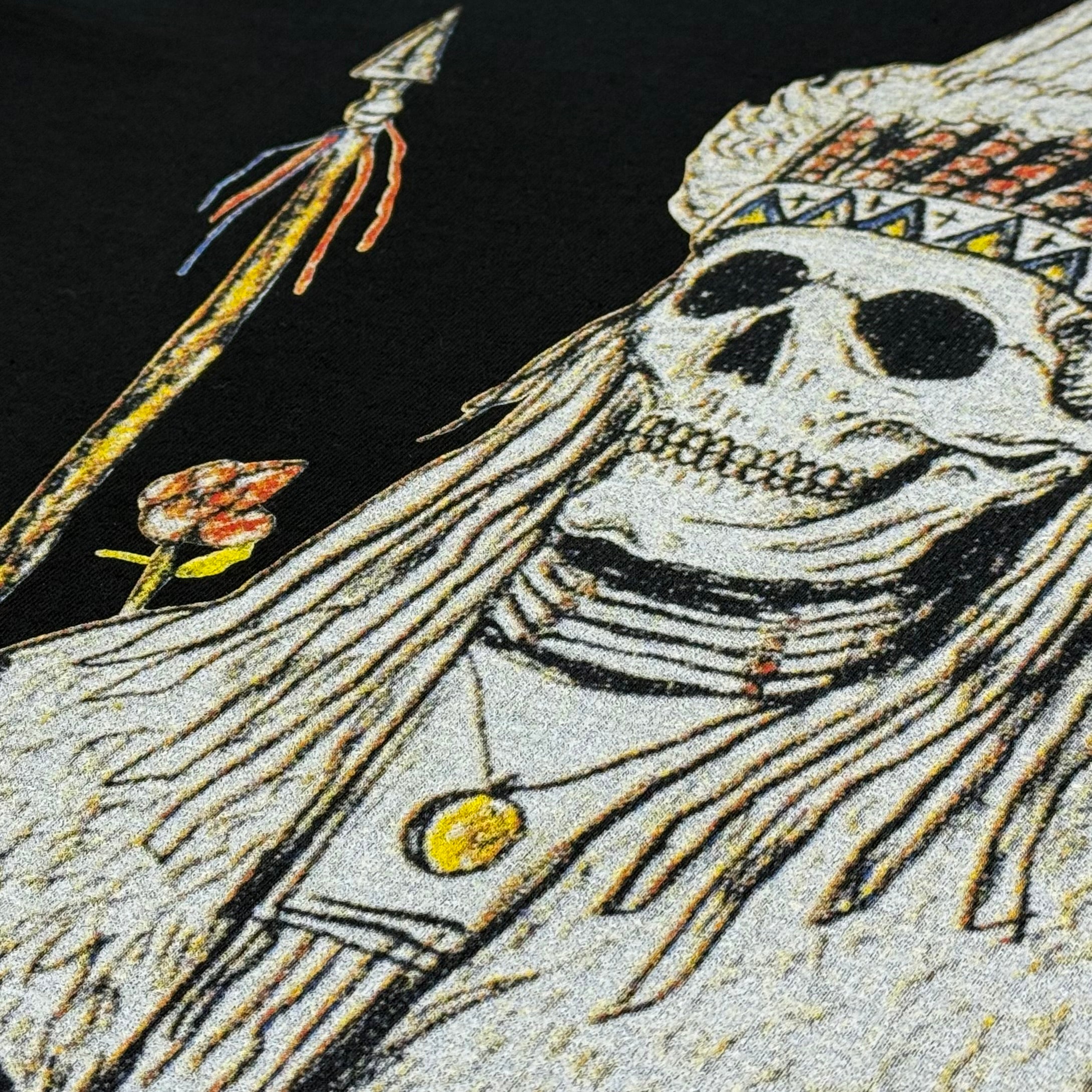 Yeezus 2015 Unreleased Native Skull Long Sleeve By Wes Lang