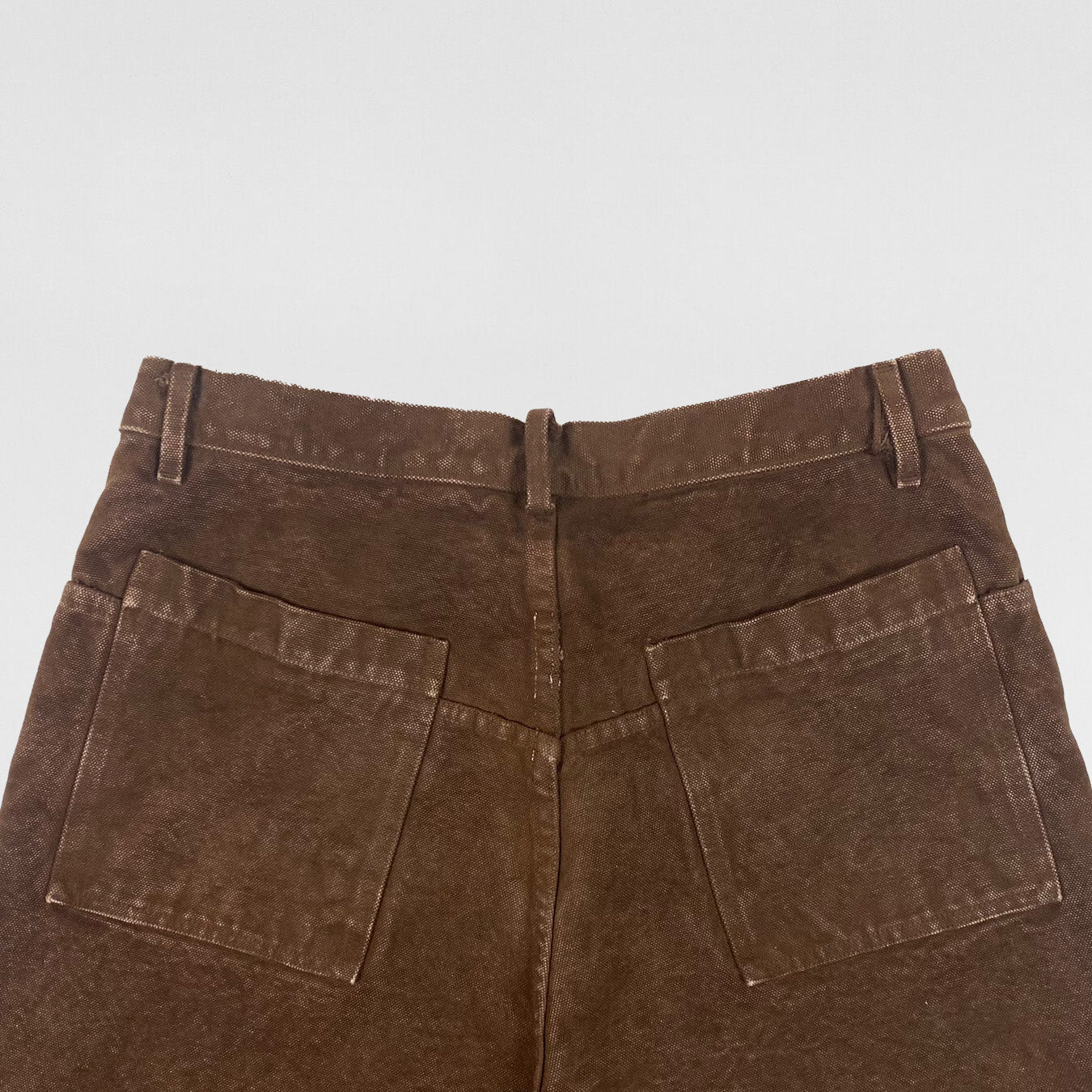 YZY SZN 2 Unreleased Runway Workwear Pants In Brownstone