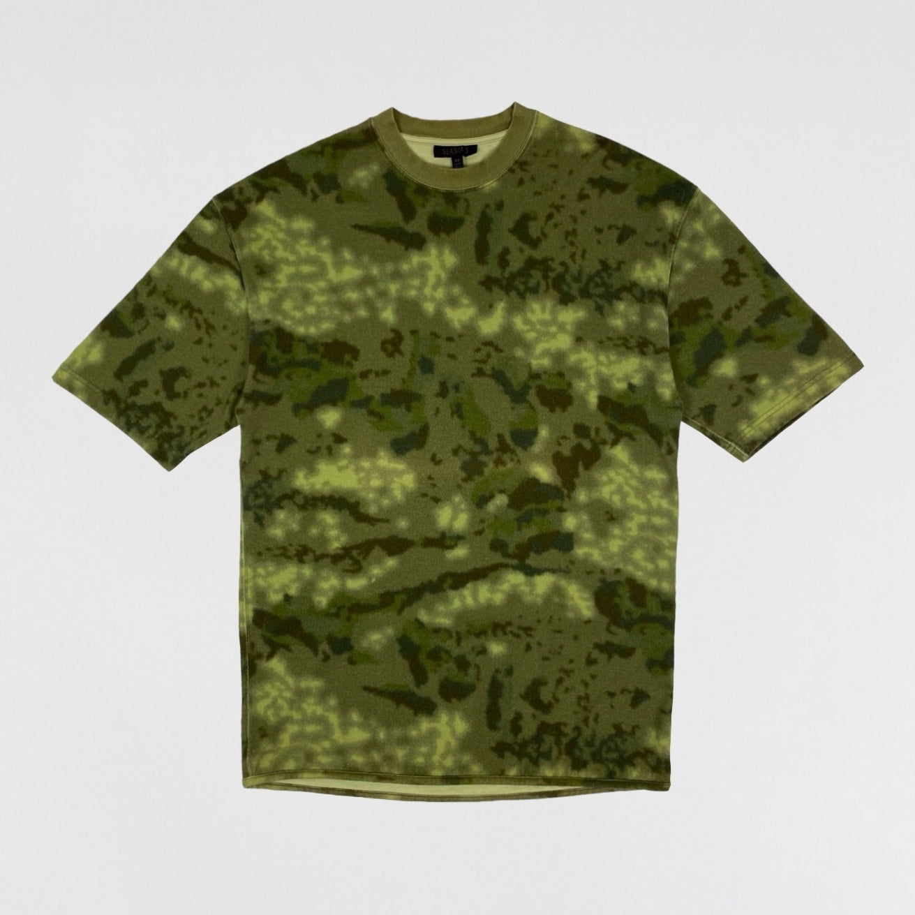 YZY SZN 3 Heavy Knit Tee In Camo