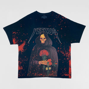 Yeezus Tour 2014 Australian Reaper Tee In Red Splatter