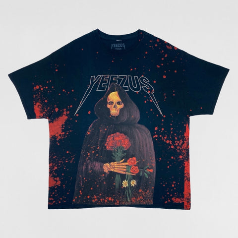 Yeezus Tour 2014 Australian Reaper Tee In Red Splatter