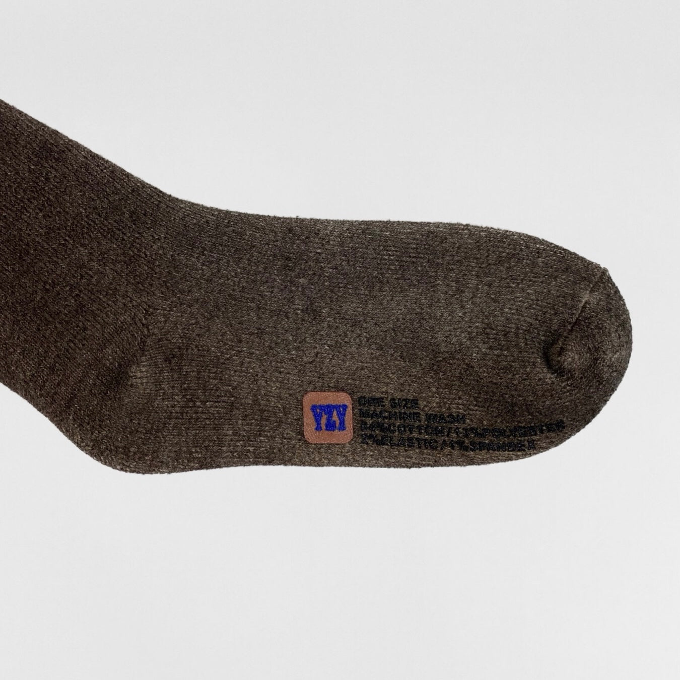 YZY GAP 2020 Unreleased Wyoming Two Tone Bouclette Sample Socks