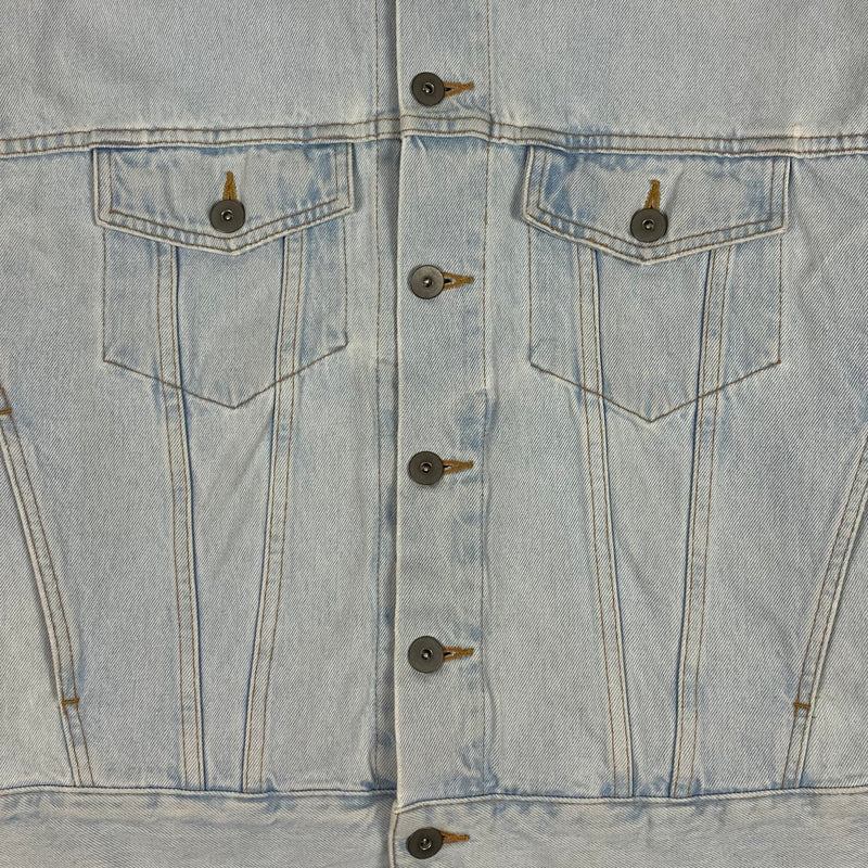 YZY SZN 5 Denim Jacket In Faded Indigo