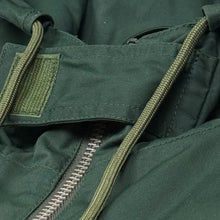 YZY SZN 3 Waxed Anorak Jacket In Military Sea