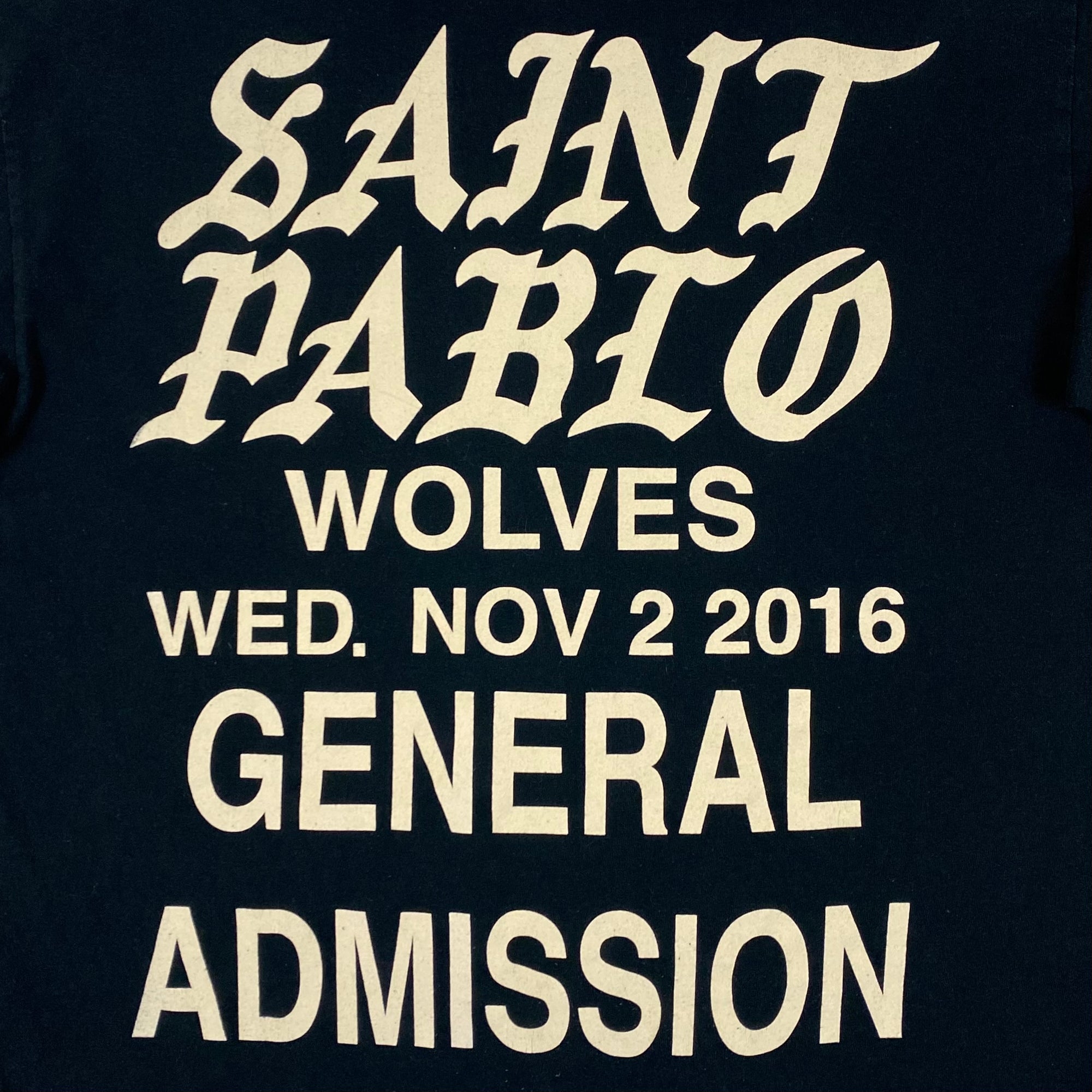 TLOP 2016 Saint Pablo Wolves Long Sleeve In Black