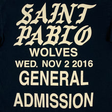TLOP 2016 Saint Pablo Wolves Long Sleeve In Black
