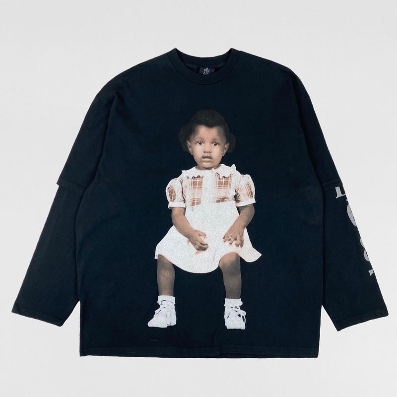 Donda 2021 Portrait Double Layered Long Sleeve By Demna Gvasalia